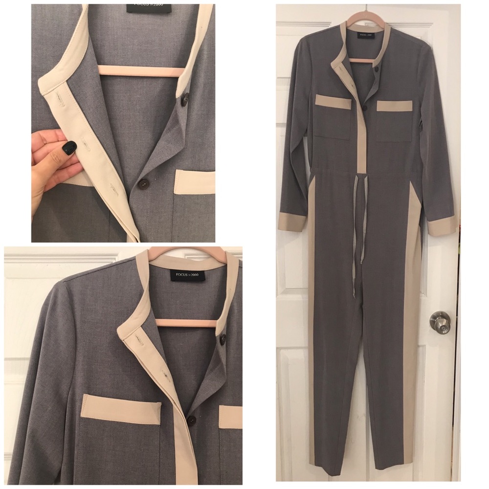 Colorblocked Jumpsuit